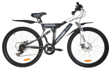 Велосипед Pioneer Maxx 26"/20" black/grey/white